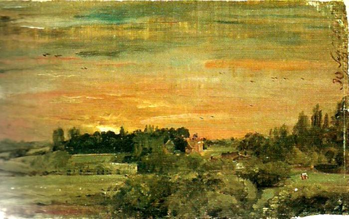 John Constable east bergholt rectory china oil painting image